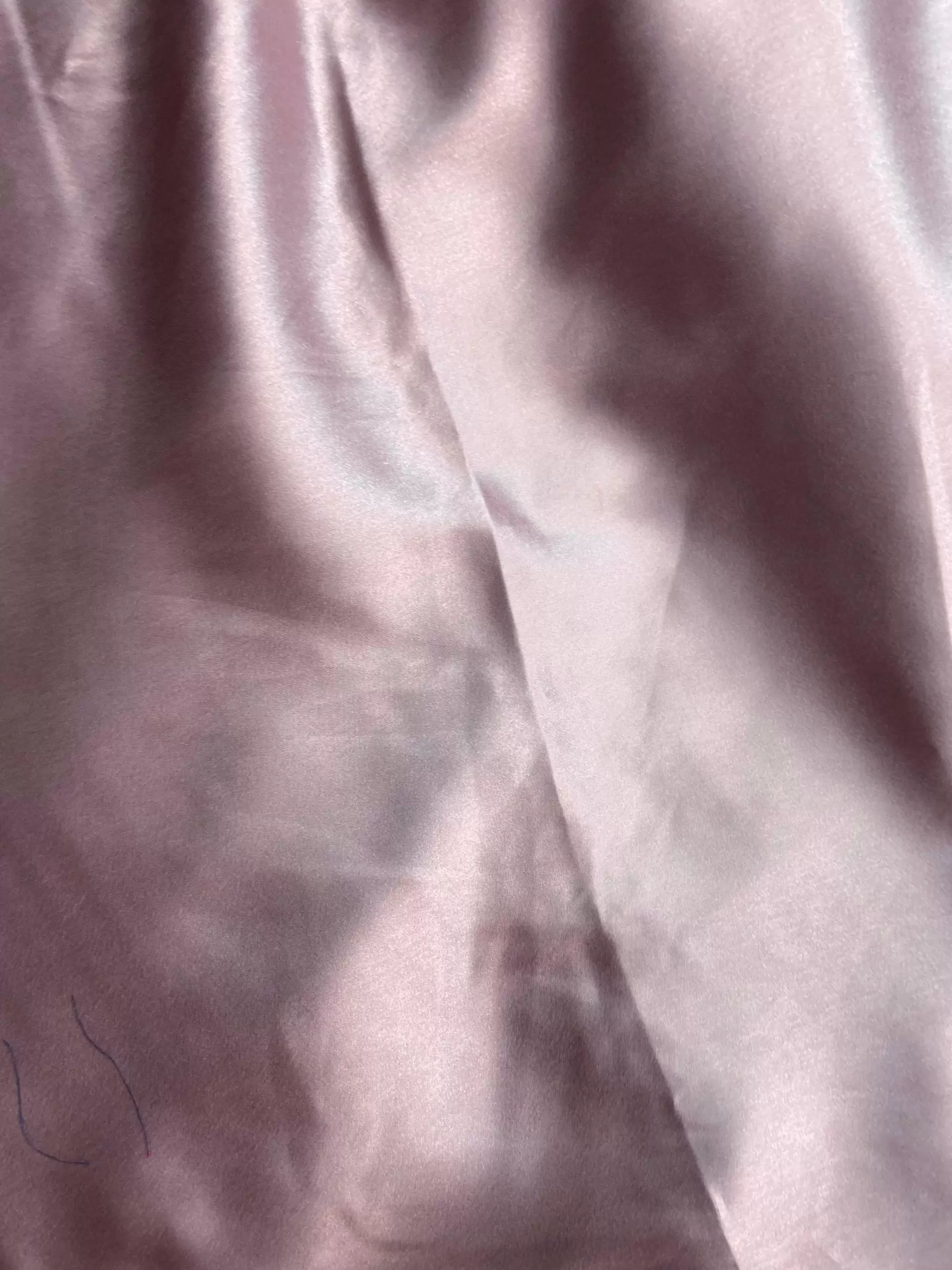 Light purple plain moss satin fabric