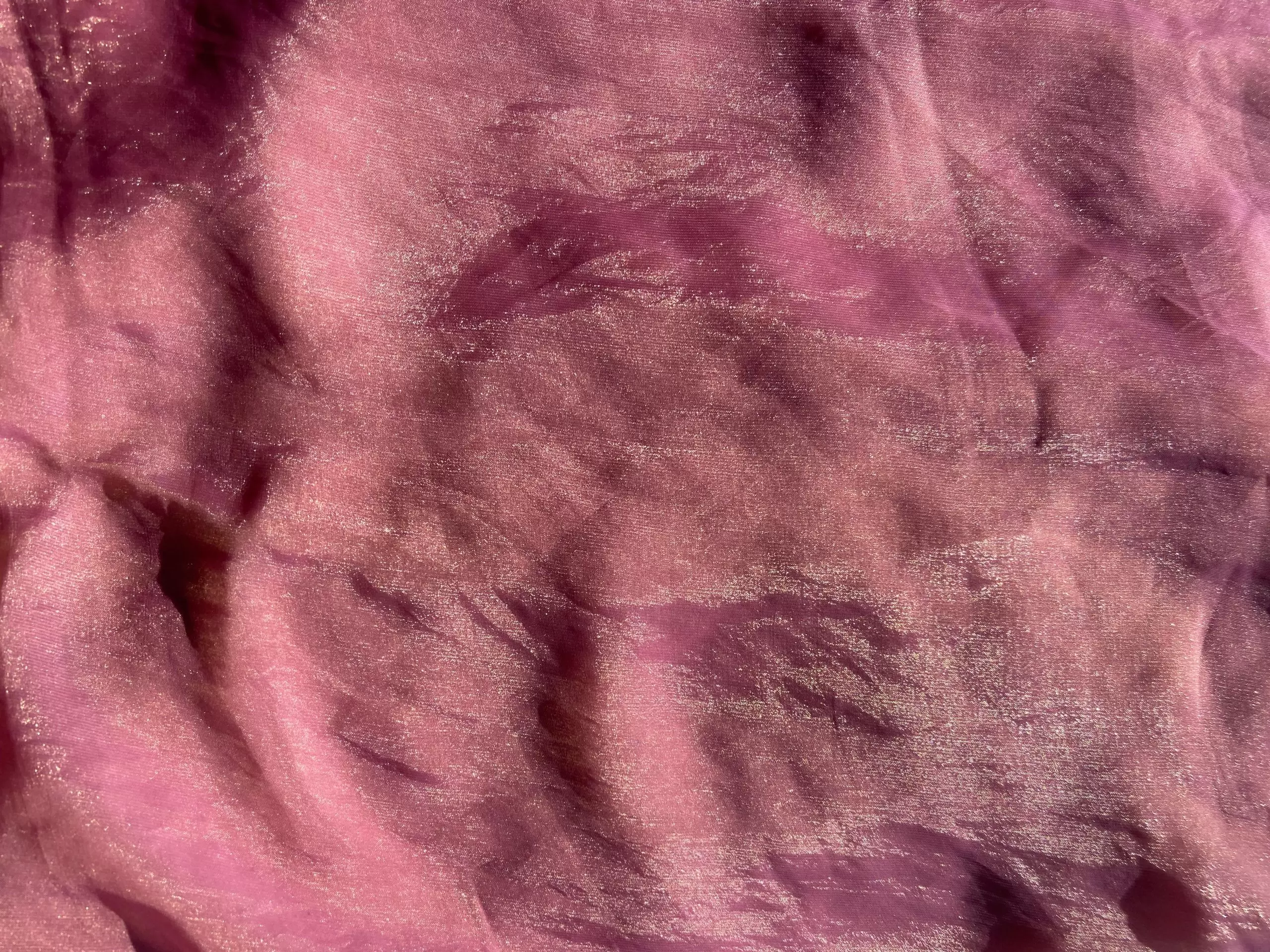 Blush pink plain silk satin fabric