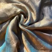 Sky blue plain silk satin fabric