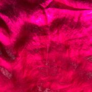 Pink plain organza satin fabric