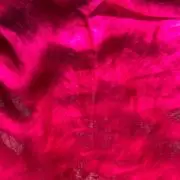 Pink plain organza satin fabric