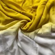 Off white two yellow shaded Puget Fabric