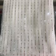 White Lehenga Style With Buy our imported moonlight sequence fabric
