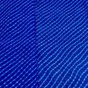 Leheriya Printed Georgette Fabric in Blue