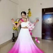 Hand painted and Hand dyed couple outfit