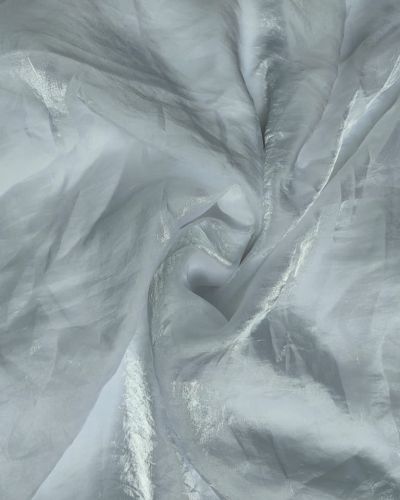 White plain silk satin fabric