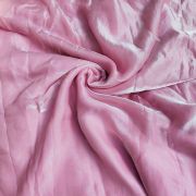 Baby pink plain silk satin fabric