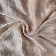 Gold plain silk satin fabric