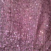 Dark Purple Net Fabric with all over Sequin