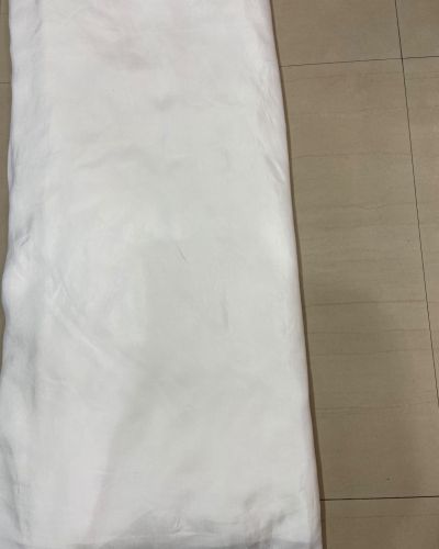 Plain Raw Silk Dyeable Fabric