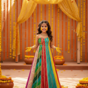Tube Anarkali In Multicolour