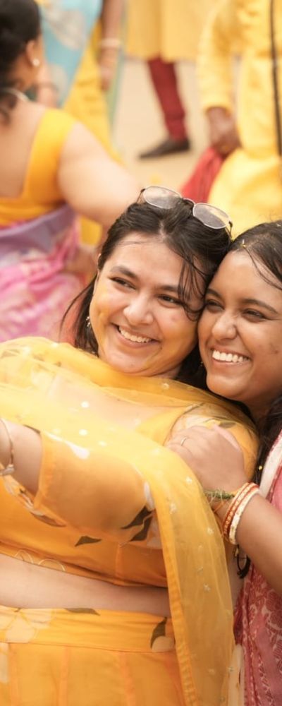 Haldi Flowe Printed Organza Lehenga