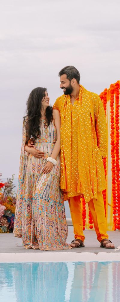 Off Shoulder Bohemian Jumpsuit In Multicolour