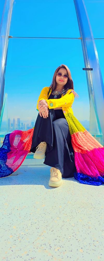 12 Meter Multicolour Mirror Shrug