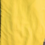 Plain Yellow georgette Fabric