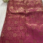 Pink Banarasi Fabric