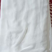 Plain White Georgette Dyeable Fabric