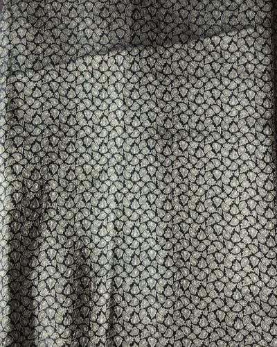 Brocade Banarasi Silk in Back Colour