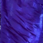 Organza Satin Silk In Blue Colour