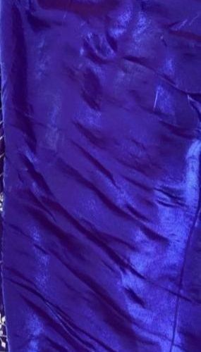 Organza Satin Silk In Blue Colour