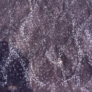 Lavender Colour Net With Silver And Tonal Sequins And Cutdana, In Leaf Pattern Fabric